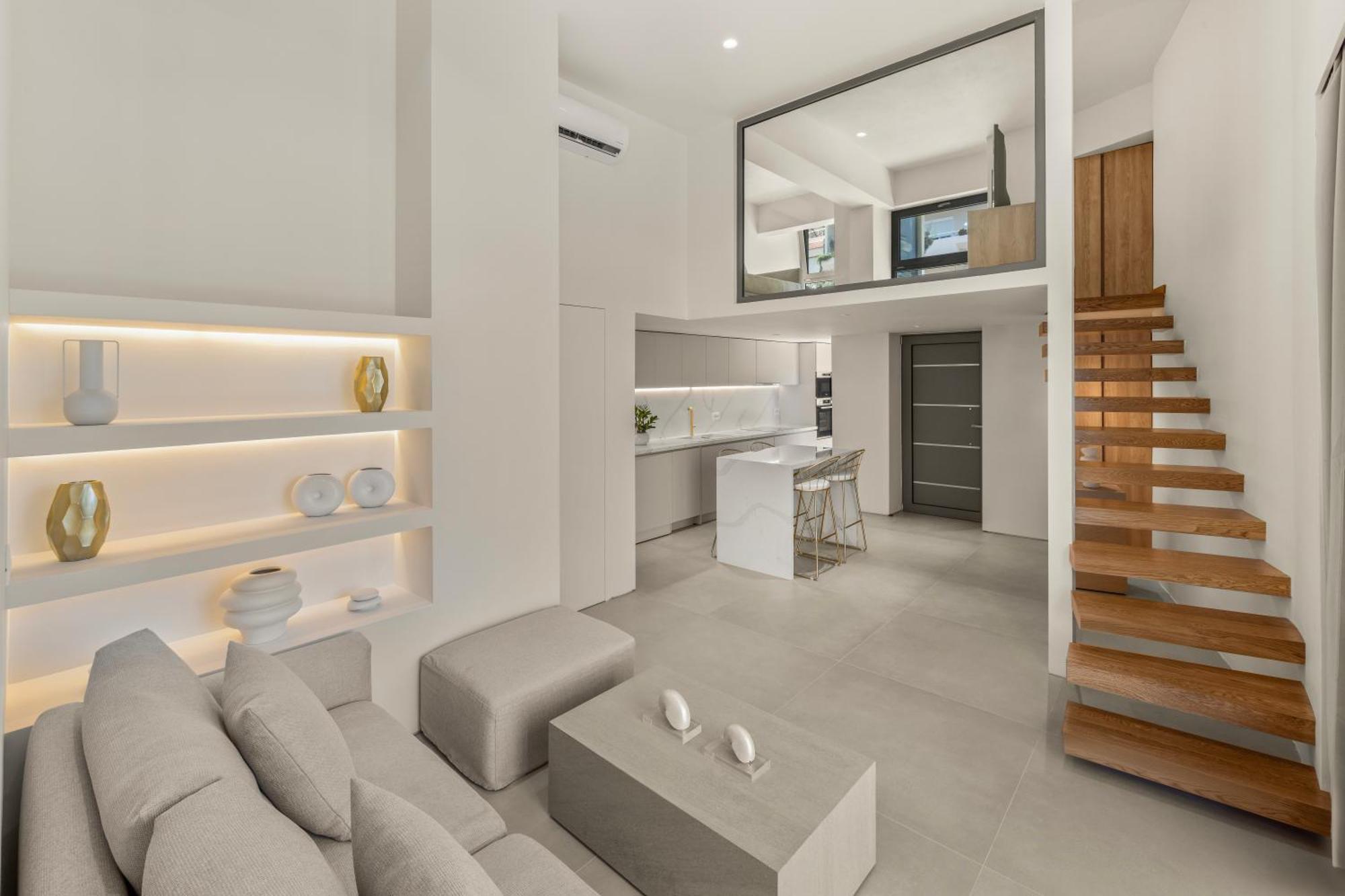 Luxury In Simplicity , Nature's Touch , Mezzanine Apartment Rhodes City
